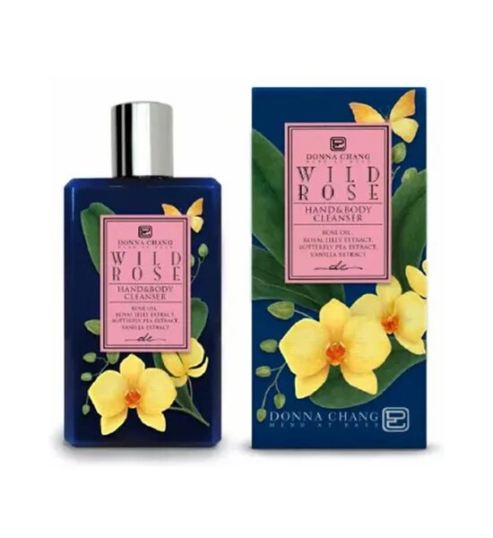 DONNA CHANG Hand Body Cleanser - Wild Rose 250 mL Оригинал