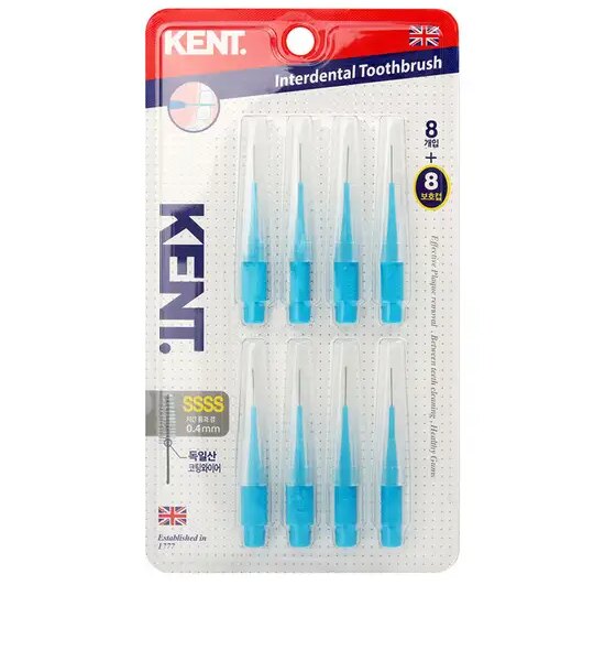 Interdental Toothbrush IB0009 Light Blue Оригинал