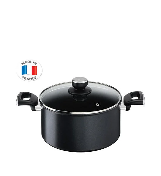 TEFAL หม้อ 2 หู 24 ฝาแก้ว UNLIMITED Оригинал