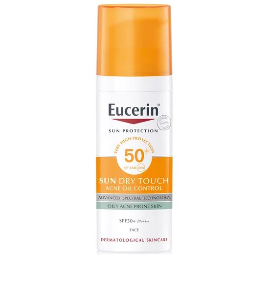 EUCERIN Sun Dry Touch Oil Control SPF50+ 50 mL Оригинал