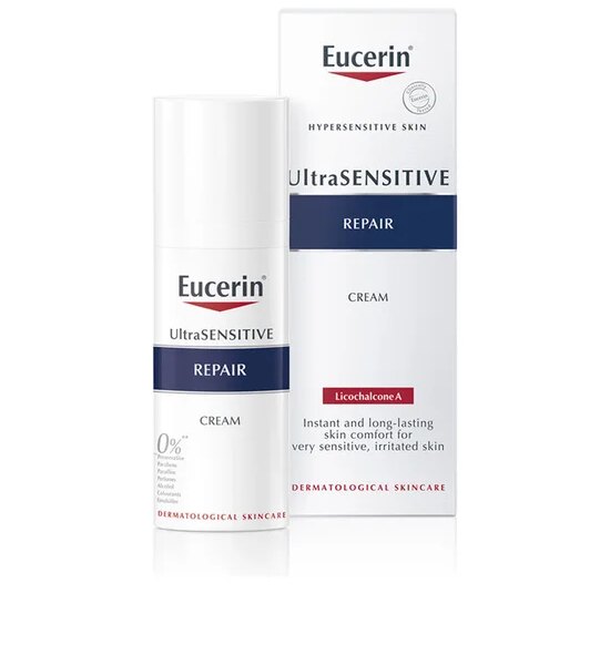 EUCERIN Ultrasensitive Repair Cream 50 mL Оригинал