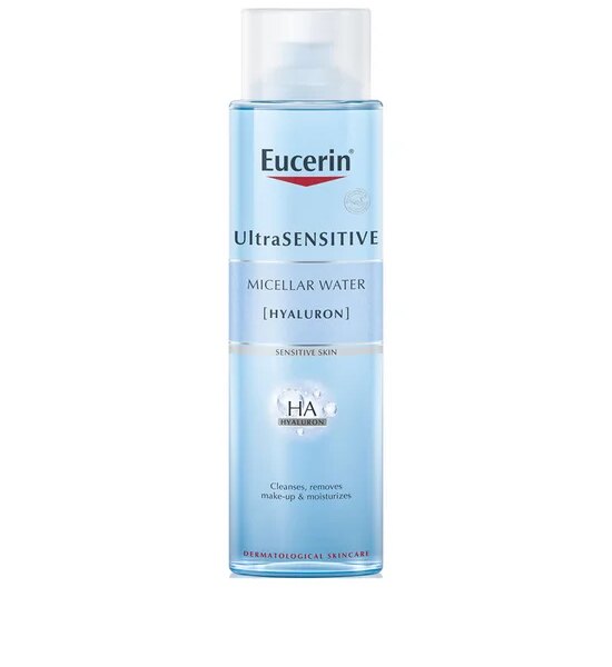 EUCERIN Ultrasensitive [Hyaluron] Micellar Water 400 mL Оригинал