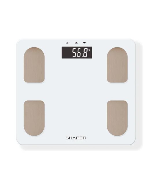 SHAPER Digital Personal Weight Scale and Body Fat Measurement BF-960 White Оригинал