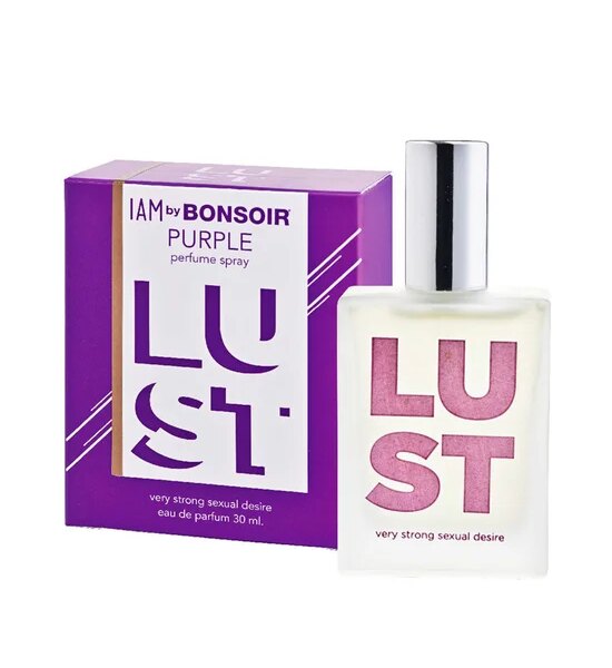 BONSOIR BODY Men's Fragrance Iam By Bonsoir Purple Perfume Spray 30 mL Оригинал