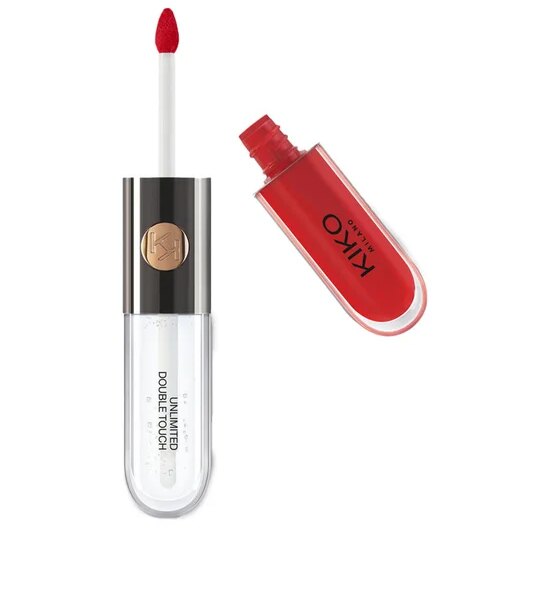 KIKO MILANO Unlimited Double Touch Liquid Lip Colour 107 Cherry Red 6 ml. Оригинал