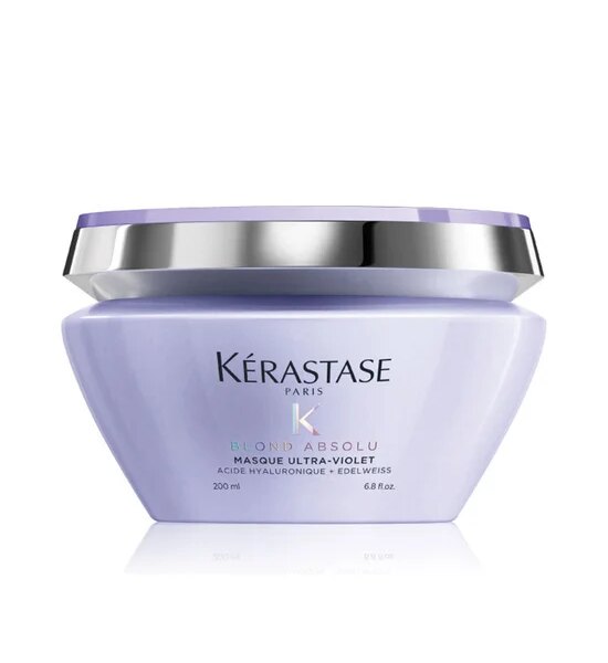 KERASTASE Blond Absolu Masque Ultra-Violet A Rich Deep Purple Mask For Blond And Bleached Hair 200 mL Оригинал