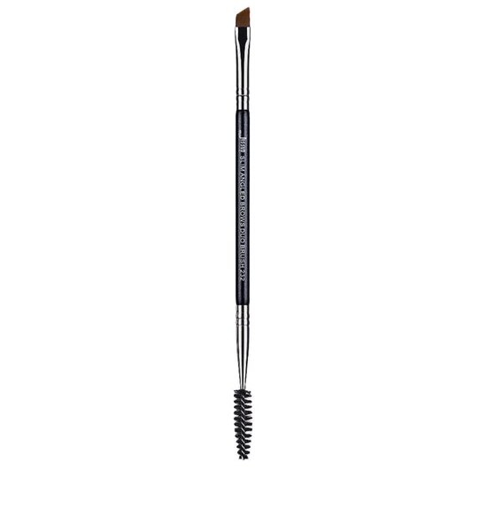JESSUP BEAUTY Slim Angled Brows Duo Brush S152-232 Black Silver Оригинал