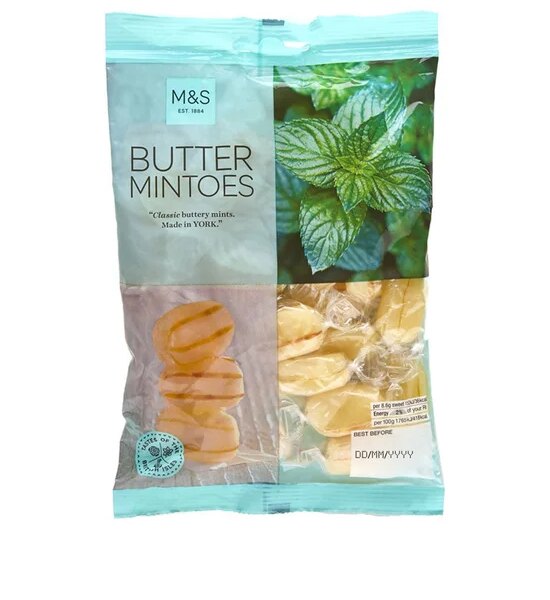 Marks & Spencer Butter Mintoes Оригинал