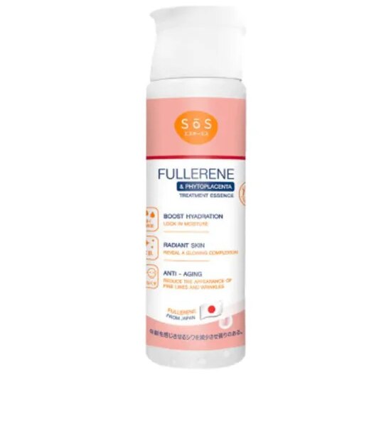 SOS Fullerene & Phytoplacenta Treatment Essence 35 mL Оригинал