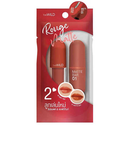 BEWILD Rouge Matte Lip Set 2 Pcs Оригинал