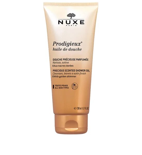NUXE Prodigieux Huile De Douche - Precious Scented Shower Oil 200 mL Оригинал