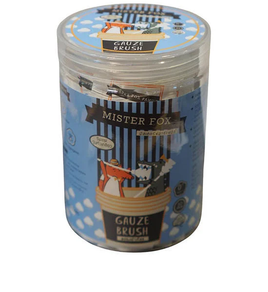 MISTER FOX Set Gauze Toothbrush 30 pcs Multi-Color Оригинал