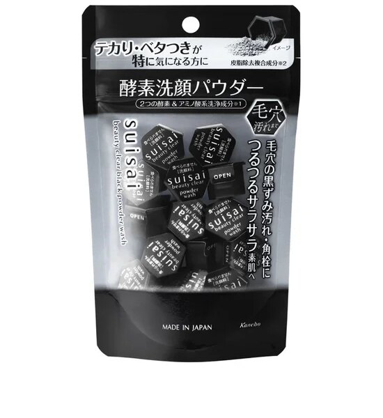 SUISAI Beauty Clear Black Powder Wash N (Trial) 6 g Оригинал