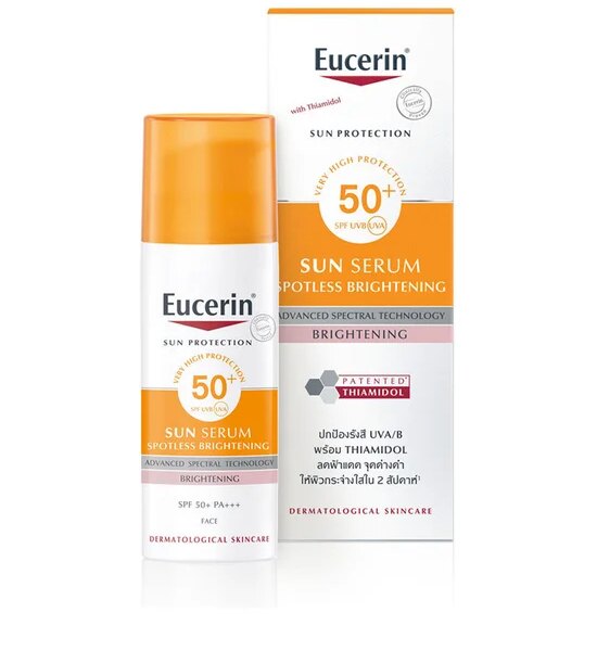 EUCERIN Sun Spotless Brightening Serum Spf50+ Pa+++ 50 mL Оригинал