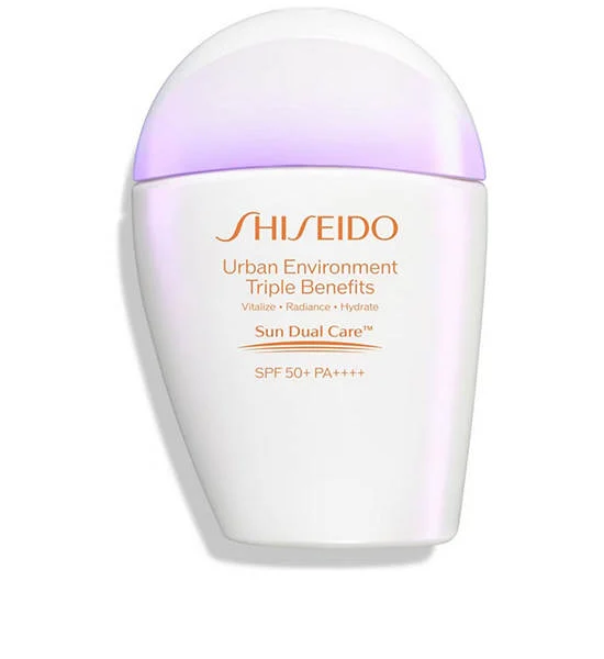 SHISEIDO Urban Environment Triple Beauty Suncare Emulsion SPF 50+ PA++++ 30 mL Оригинал