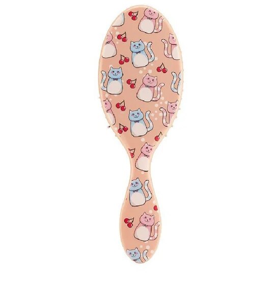 WET BRUSH Kids Detangler Sweet Treats Pink Kitty Comb Brush 736658582062 Оригинал