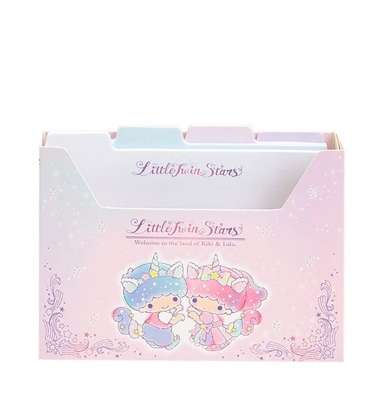 SANRIO Little Twin Stars Memo Notepad Set Multi-Color Оригинал