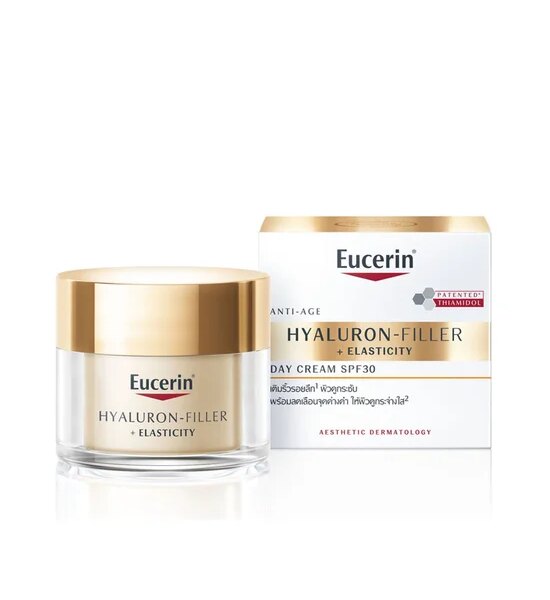 EUCERIN Hyaluron-Filler + Elasticity Day Cream SPF30 50 mL. Оригинал