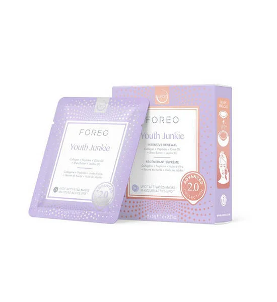 FOREO UFO Masks Youth Junkie 2.0 x 6 Оригинал