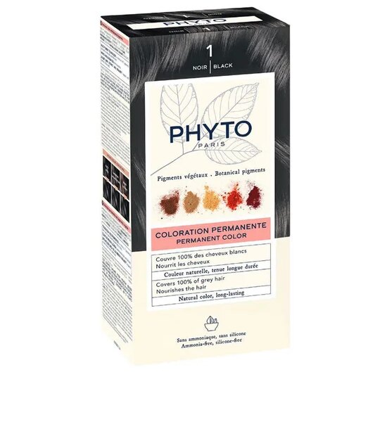 PHYTO Phytopermanent Color 1 Black Оригинал