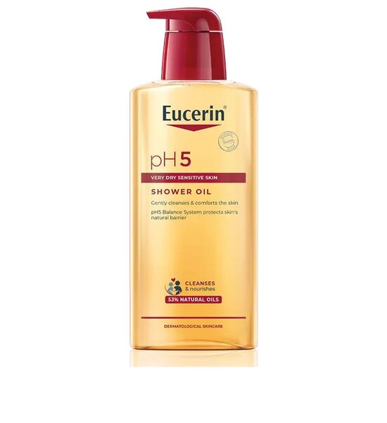 EUCERIN Eucerin Ph5 Very Dry Sensitive Skin Shower Oil 400 mL. Оригинал