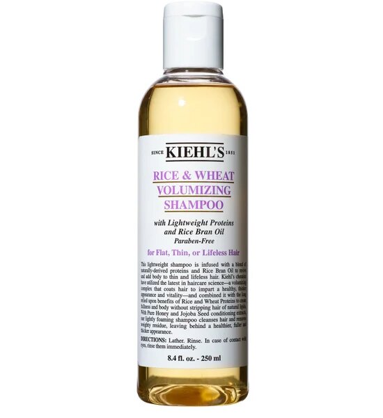 KIEHL‘S Rice And Wheat Volumizing Shampoo 250 mL Оригинал