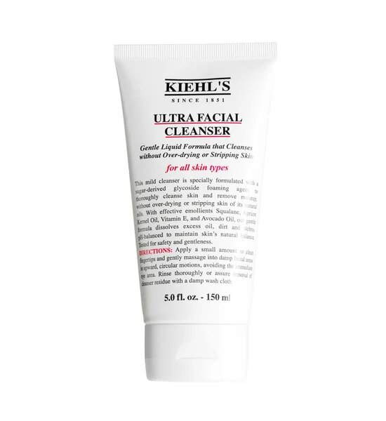 KIEHL‘S Ultra Facial Cleanser 150 mL Gently Remove Dirt Without Over-Drying. For All Skin Types Оригинал