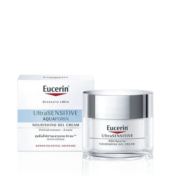 EUCERIN Ultrasensitive Aquaporin Nourishing Gel Cream 50 mL Оригинал