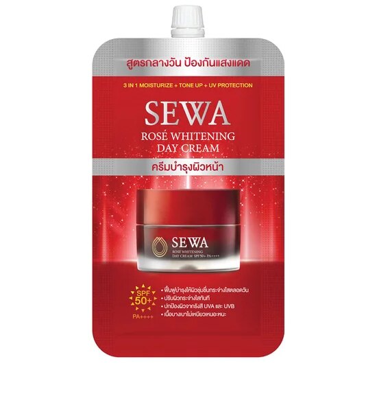 SEWA Rose Whitening Day Cream 8 mL Оригинал