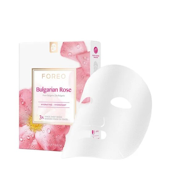 FOREO Sheet Mask Farm To Face Bulgarian Rose x3 Оригинал