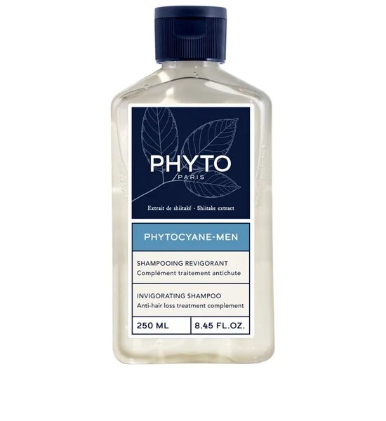 PHYTO Cyane-Men Invigorating Shampoo 250 mL Оригинал