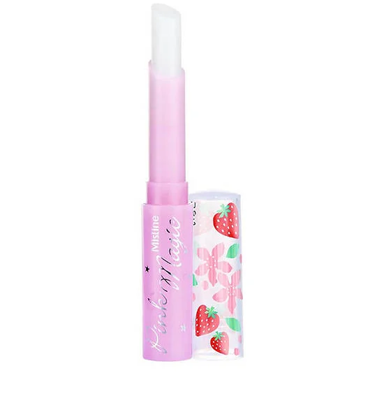 MISTINE Pink Magic Lip Plus Vitamin E Strawberry 1.7 g Pink Оригинал