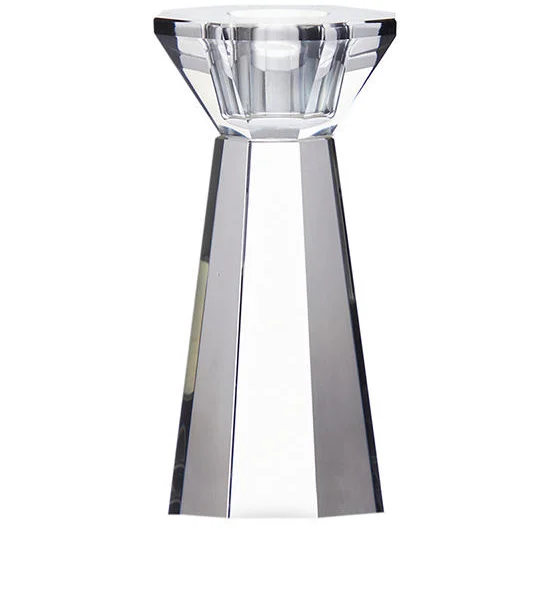 CENTRAL HOME Candle Holder Wide-Based ta gy 6x13 cm Grey Оригинал