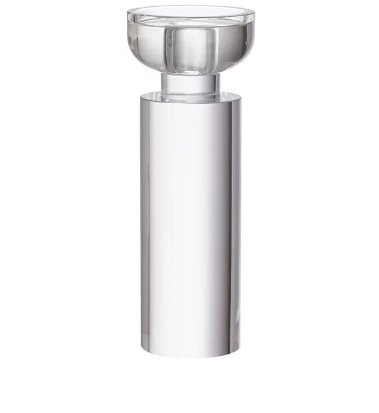 CENTRAL HOME Candle Holder Concave VOTA 7.5x25 cm Clear Оригинал
