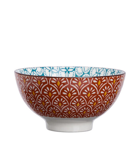 CENTRAL HOME Bowl Colorful23 Monarch 4.25 Inch Multi-Color Оригинал