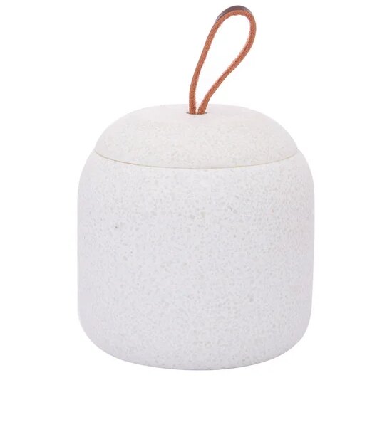 ESQUIRE Cotton Storage Terrazzo White Size W 4 x H 3.5 inch Оригинал