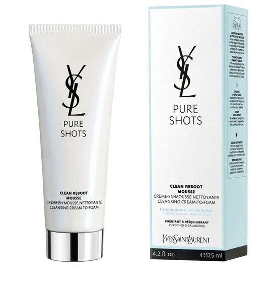 YSL BEAUTY Pure Shots Clean Reboot Cleanser 125 mL Оригинал