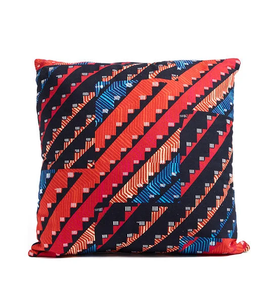 CENTRAL HOME Cushion Diagonal Pattern 45 x 45 cm. Multi-Color Оригинал