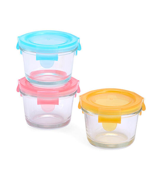 CENTRAL HOME Circle Oven Glass Set 3 Pcs. 130 mL Multi-Color Оригинал