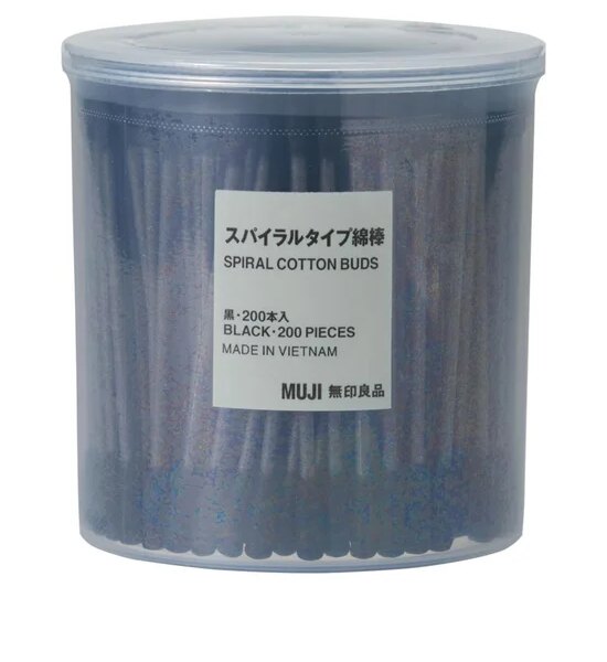 MUJI COTTON BUDS BK Оригинал