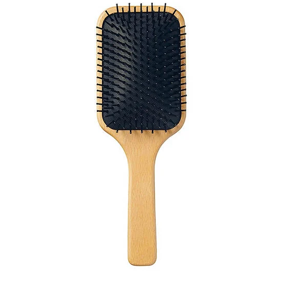 MUJI Beach Scalp Care Brush (Approx 20.5 cm) Wood Brown Оригинал