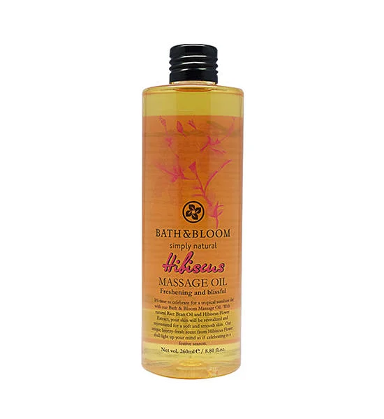 BATH&BLOOM HIBICUS MASSAGE OIL 260 ML Оригинал
