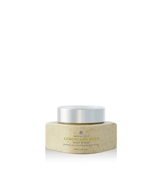 BATH&BLOOM LEMONGRASS MINT BODY SCRUB 250 ML. Оригинал