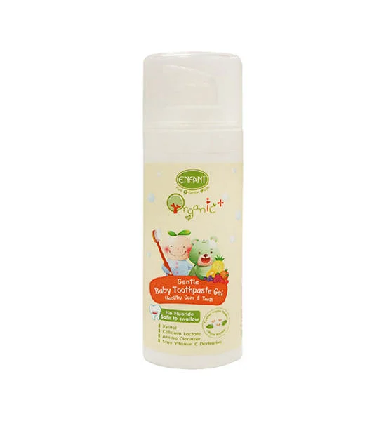 ENFANT ENFANT ORGANIC PLUS GENTLE BABY TOOTHPASTH GEL 30 ml. Оригинал