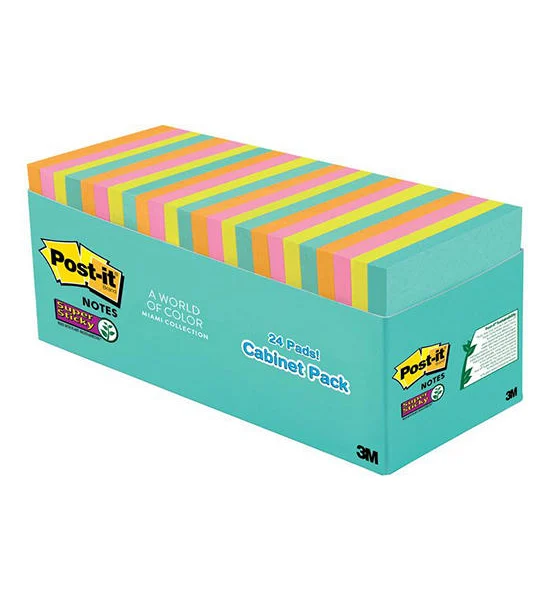POST-IT Super Sticky Notes Maiami Оригинал