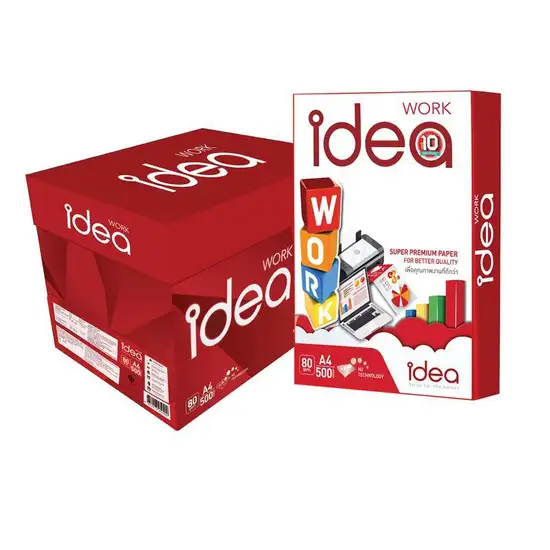 IDEA WORK Copier Paper A4 80gsm. (5Reams/Pack) Оригинал