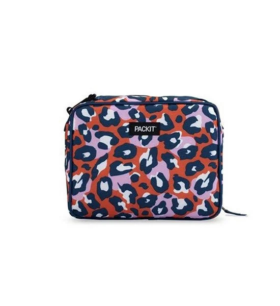 PACKIT Multicolor Box Cooler - Wild Leopard Orange Оригинал
