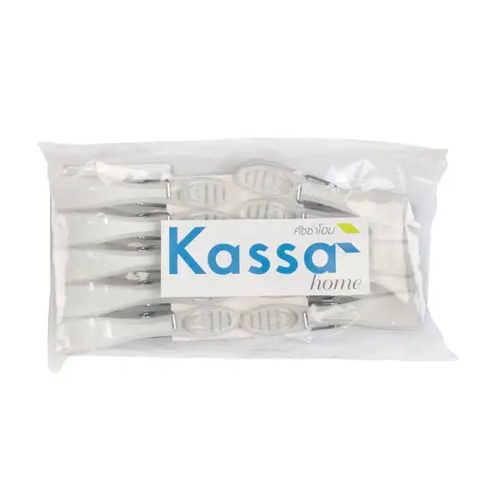 KASSA HOME GRAY Insert cloth clips 10 clips (Pack 10 Pcs.) Оригинал