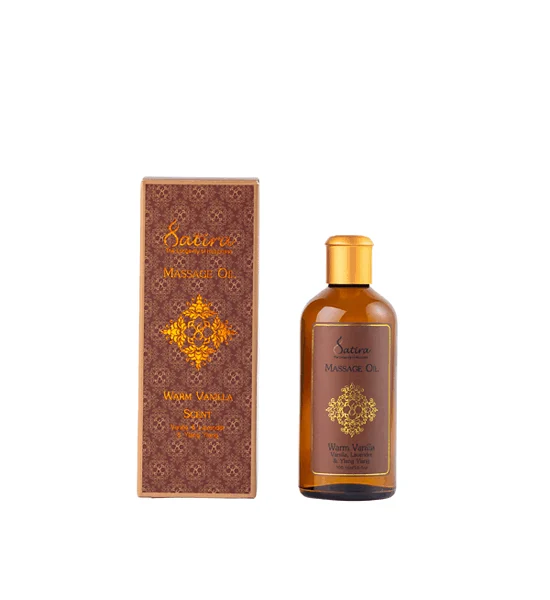 SATIRA Satira Warm Vanilla Massage Oil 100 ml Оригинал