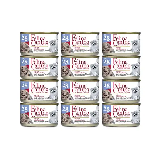 FELINA CANINO FELINA CANINO :  101 FISH FOR DOG 85G. (PACK 12) Оригинал